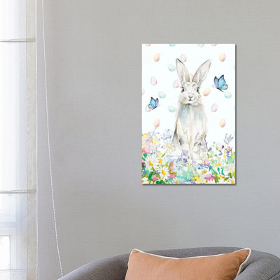 Tall Easter Bunny by Patricia Pinto - Wrapped Canvas Gallery-Wrapped Canvas Giclée