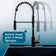 22.875 In. X 23.5 In. 19 Gallon Thermoplastic Utility Sink Set With High-Arc Coil Pull-Down Faucet