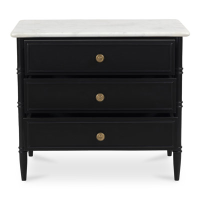 Berlin 3 Drawer Nightstand