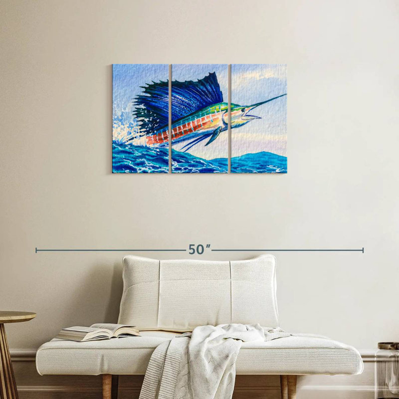Brampt Sailfish, 20" H x 33" W