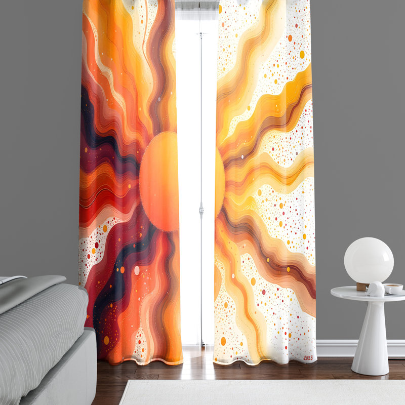 Window Curtains (WC01611), 20" W x 52" L