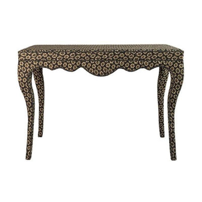 48" Linen Console Table