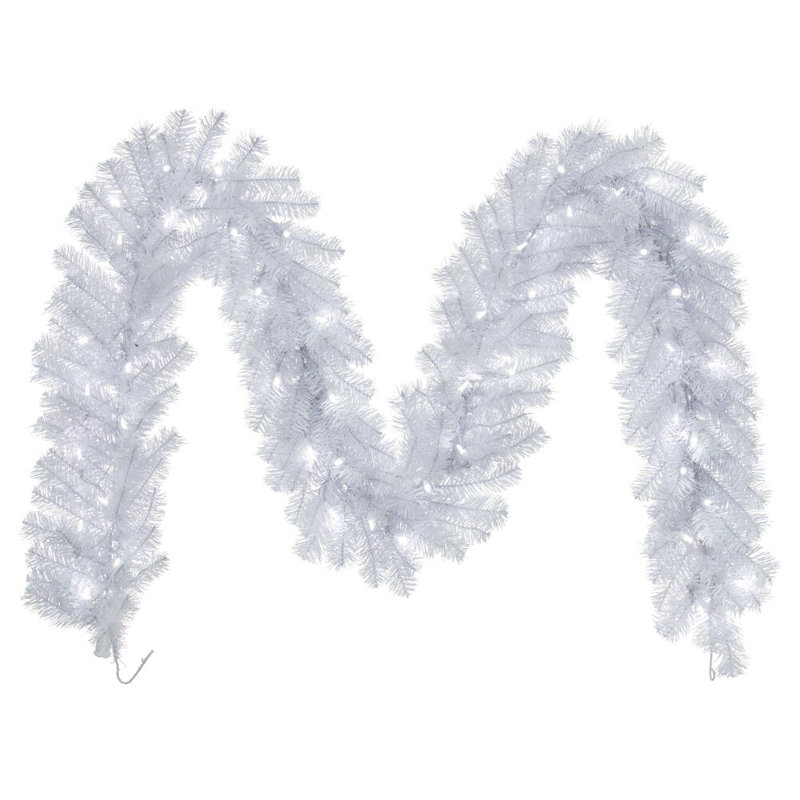 Alayah 108'' in. Lighted Faux Spruce Garland