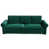 Velours vert sélectionné