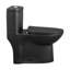 Toilette allongée une pièce à double chasse Sublime - noir mat 1,1 / 1,6 gpc-121083606-113607274
