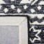 Gratian Southwestern Handmade Tufted Wool Black/Grey Area Rug-455835395