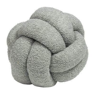 Boucle Knot Novelty Cushion