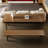 Walnut Rectangular Solid Wood Writing desk-1628495212