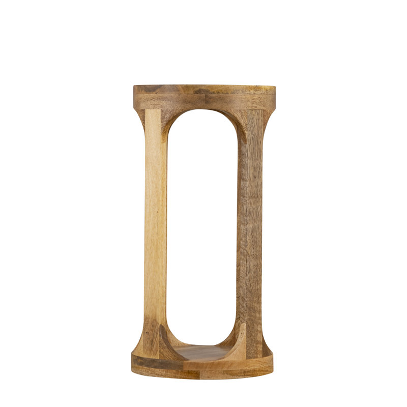 Table de bout Chewelah, H 20 po x l 10 po x P 10 po, Bois beige