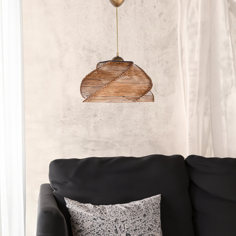 Lustre Kulle, Vieilli, H 7,1 po x l 14,2 po x P 14,2 po