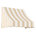Linen/White Stripe