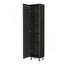 Armoire de rangement haute Lawen, porte simple, 3 porte-balais