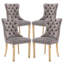 Chaises de salle à manger, chaise de salle à manger rembourrée haut de gamme avec anneau clouté-511006597-511006619-531111163