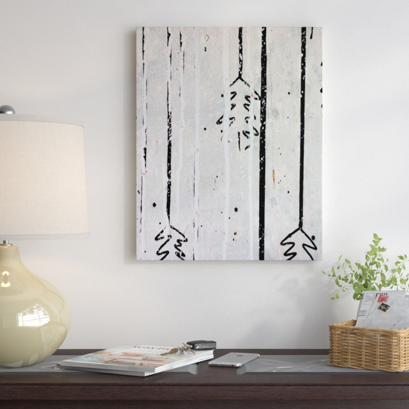 « trees trees », impression, Toile tendue, H 10 po x l 8 po