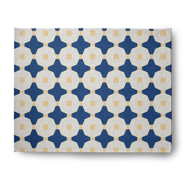 Cynamon Chenille Geometric Indoor Rug, Rectangle 8' x 10'