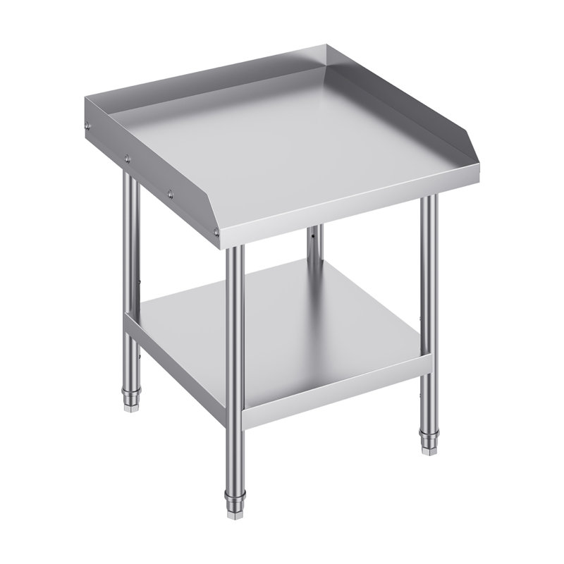 Table de travail en acier inoxydable (table basse incluse)