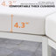 Ensemble de canapé modulaire d'extérieur en aluminium-154898729-154898733