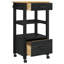 Solid Wood Bar Cart