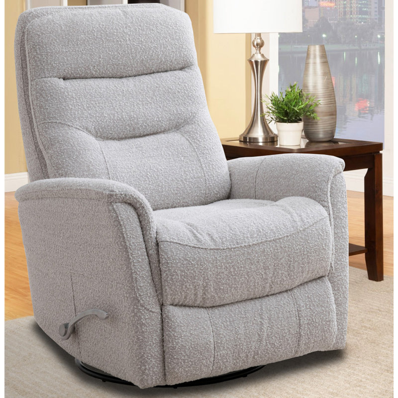 Fauteuil inclinable manuel standard en métal Akeelah, Mélange de polyester et coton Bloke