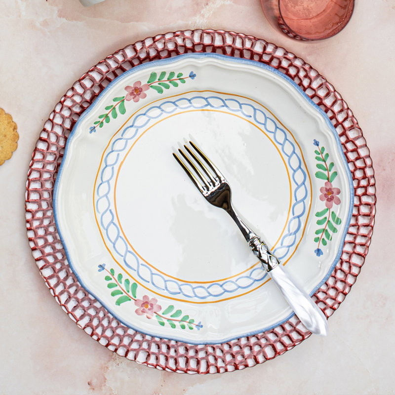 Chargeur en verre Pelli, Pink