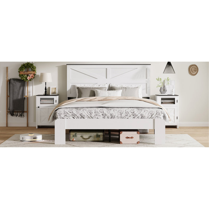Wood Platform Bed