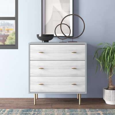 Commode 3 tiroirs Crowland