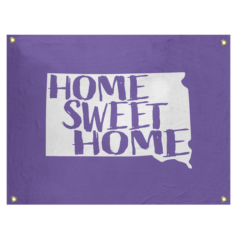 Tapisserie murale south dakota south the home, H 26 po x l 36 po, Mauve