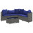 Latitude Run® Patio Sofa Set With Cushions Poly Rattan-1784150223-1784150230-1784150219