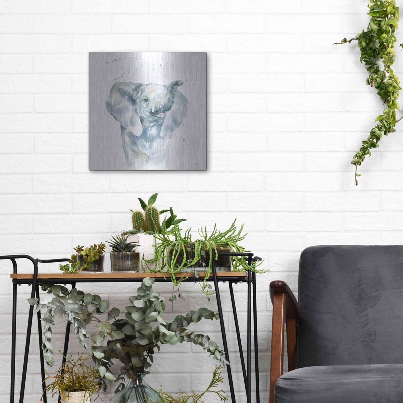 «Baby Elephant» par Katrina Pete, H 12 po x l 12 po