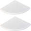  Tablette de coin en marbre Marble, 9 po-129388258
