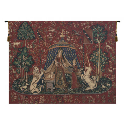 Loom Woven Cotton Blend Wall Hanging