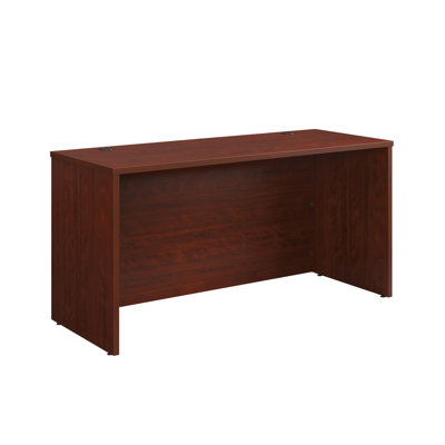 Desk 60" X 24", Red Finish