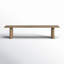Fen Solid Wood Dining Bench