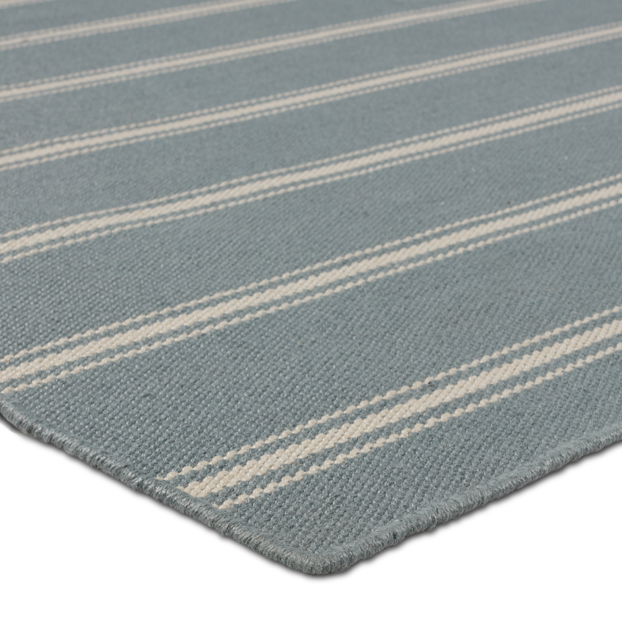 Evia Handmade Recycled P.E.T Gray/Beige Indoor/Outdoor Rug, Rectangle 9' x 12'