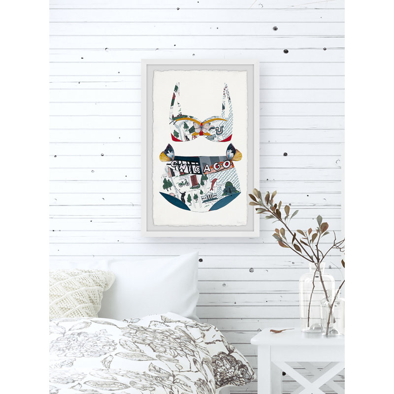 «Trendy Chicago Bikini», cadre photo, H 30 po x l 20 po x P 1,5 po