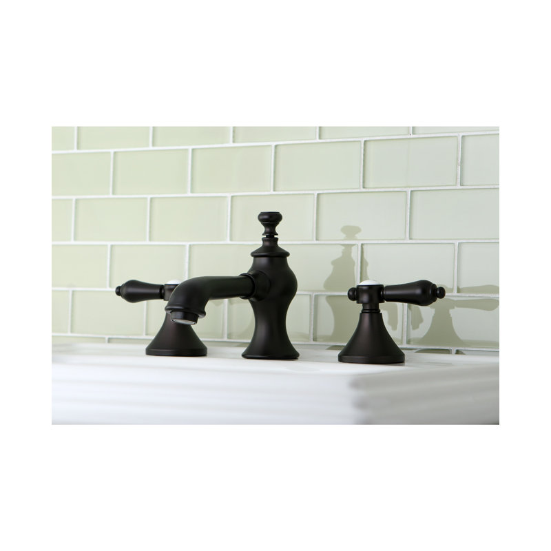 Robinet de salle de bain espacé Kingston, Bronze frotté à l'huile