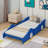 Twin Size Race Car-Shaped Platform Bed-1380741630