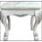Dresden II Bone Finish Vanity Stool