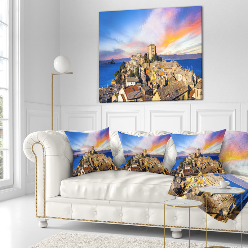 Coussin décoratif Schaffer, 16 po x 1 po, Coussin décoratif