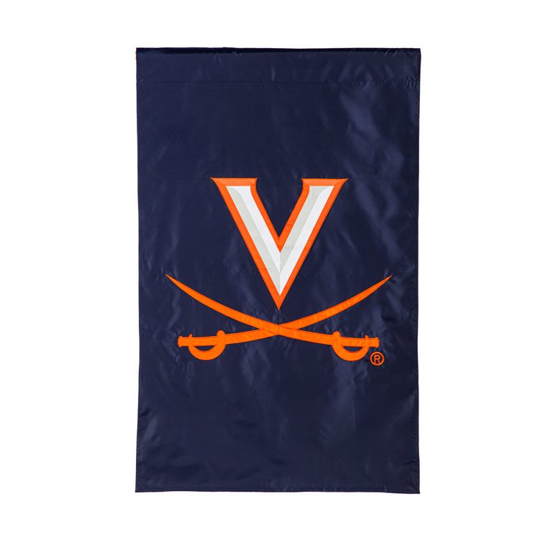 Drapeau de maison en polyester 2 côtés 44 x 28 po