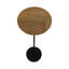 Metal and Marble 21"H Side Drink Table for Elegant and Functional Accent-1769802319