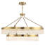 Landon 2-Light LED Hubbs in Warm Brass