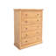 90 cm W Chest of 5 Drawers