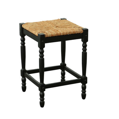Chiem Counter Stool with Solid Wood Frame