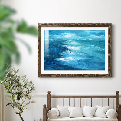 Crashing Waves I - peinture encadrée