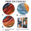 Spiral Symphony III - Abstract Spirals, impression sur toile encadrée-714272478-714272473-714272479