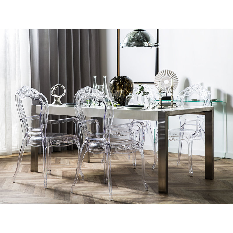 Springer Dining Chair, Clear