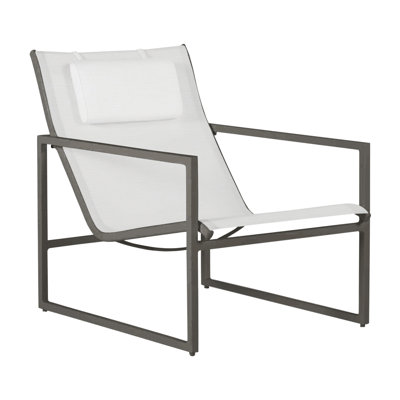 Serenata Sling Easy Lounge - Gray With Gray SlIng