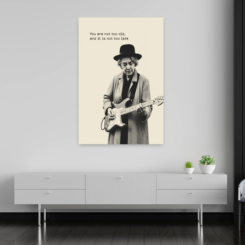 You Are Not Too Old 1 Piece Wrapped Canvas Wall Art, 152.4 cm H x 101.6 cm W