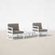 Kalani 2 - Person Patio Conversation Sets with Sunbrella® Cushions